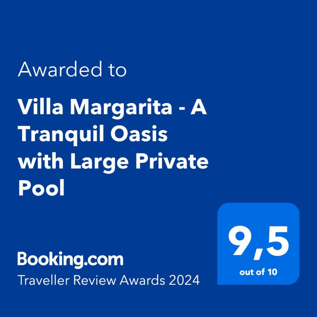 Villa Margarita - A Tranquil Oasis With Large Private Pool خافييا المظهر الخارجي الصورة